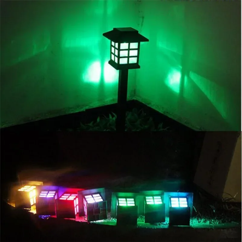1 Pcs Solar Pathway Lights, Outdoor Solar Lamp Waterproof Landscape Lighting for Garden,Yard,Patio,Walkway,Driveway Decor