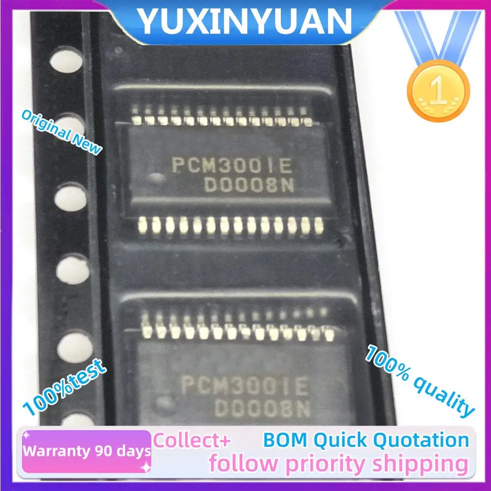 5PCS/LOT PCM3001E PCM1802 PCM1800 PCM2705 PCM2900E PCM2904 ADS826E SRC4182I XWM8716 DIR1703E SSOP IC YUXINYUAN EN STOCK 100% Probado
