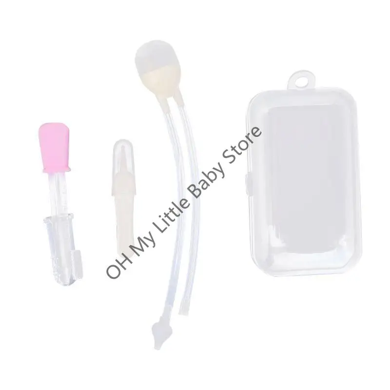 

M76C Baby Nasal Aspirator Dropper Feeder Nose Cleaner Vacuum Suction Accessories