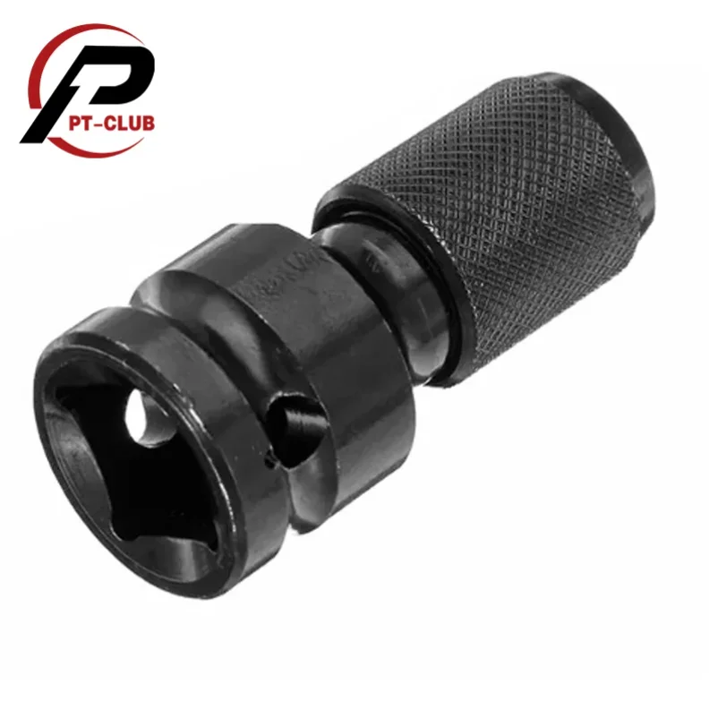 

Quick Release 1/2-Inch Square Drive to 1/4-Inch Hex Female Socket Adapter Converter Chuck Adaptor for Impact and Ratchet Wrench