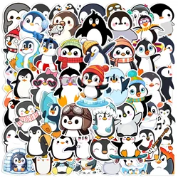 10/25/50pcs Cartoon Cute Penguins Stickers for DIY Waterproof Scrapbook Stationery Travel Luggage Water Bottle Phone Laptop