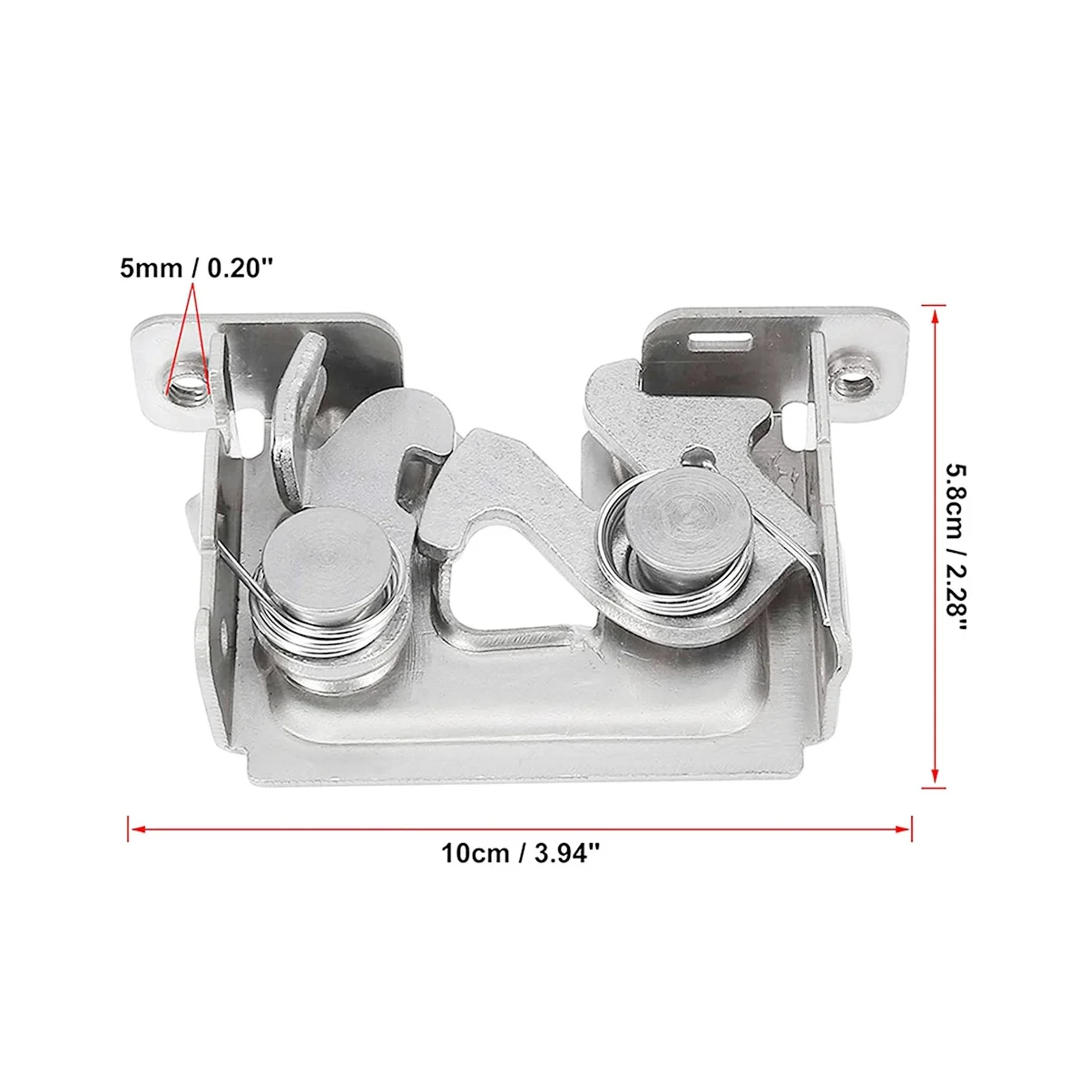 Front Lower Hood Lock Catch Lock Release 51237115229 / 51232753419 for BMW 335I 135I 328I 335Xi 528Xi 530Xi 535I