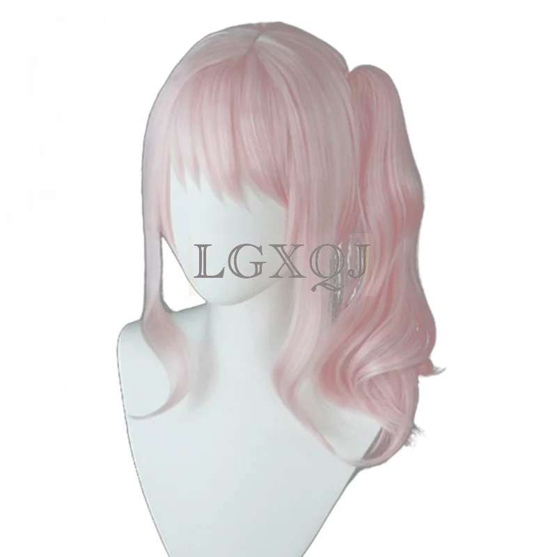 Hoge Kwaliteit Akiyama Mizuki Cosplay Pruik Mzk Roze Hittebestendig Synthetisch Haar Amia Pruiken + Gratis Pruik Cap