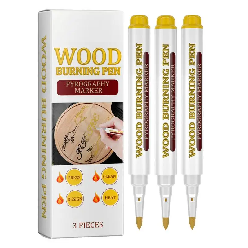 Scorch Woodburning Pen Woodworking Pen For Drawing Multi-Functional Woodworking Drawing Pen For Birch Walnut Basswood And Poplar