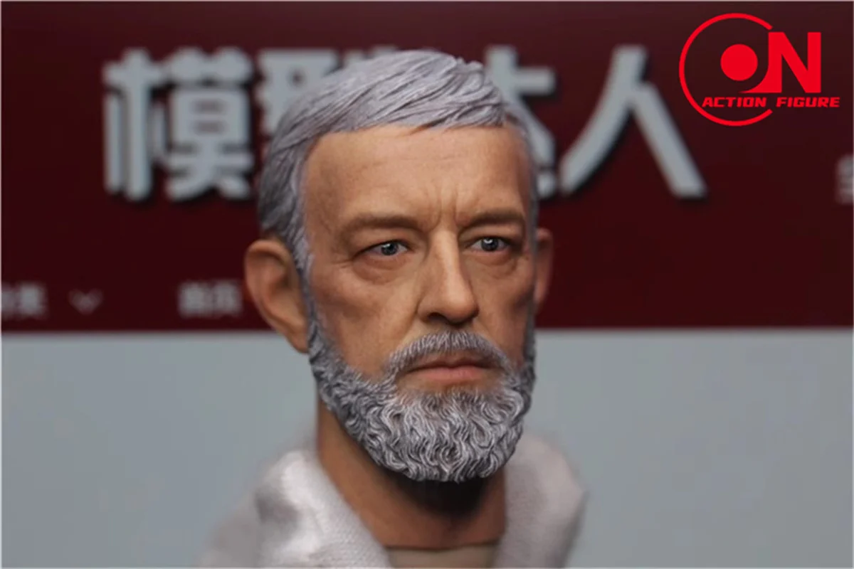 1/6 مقياس أليك رئيس نحت البلاستيكية رئيس نحت نموذج صالح 12 "ذكر الجندي عمل الشكل دمى الجسم #3