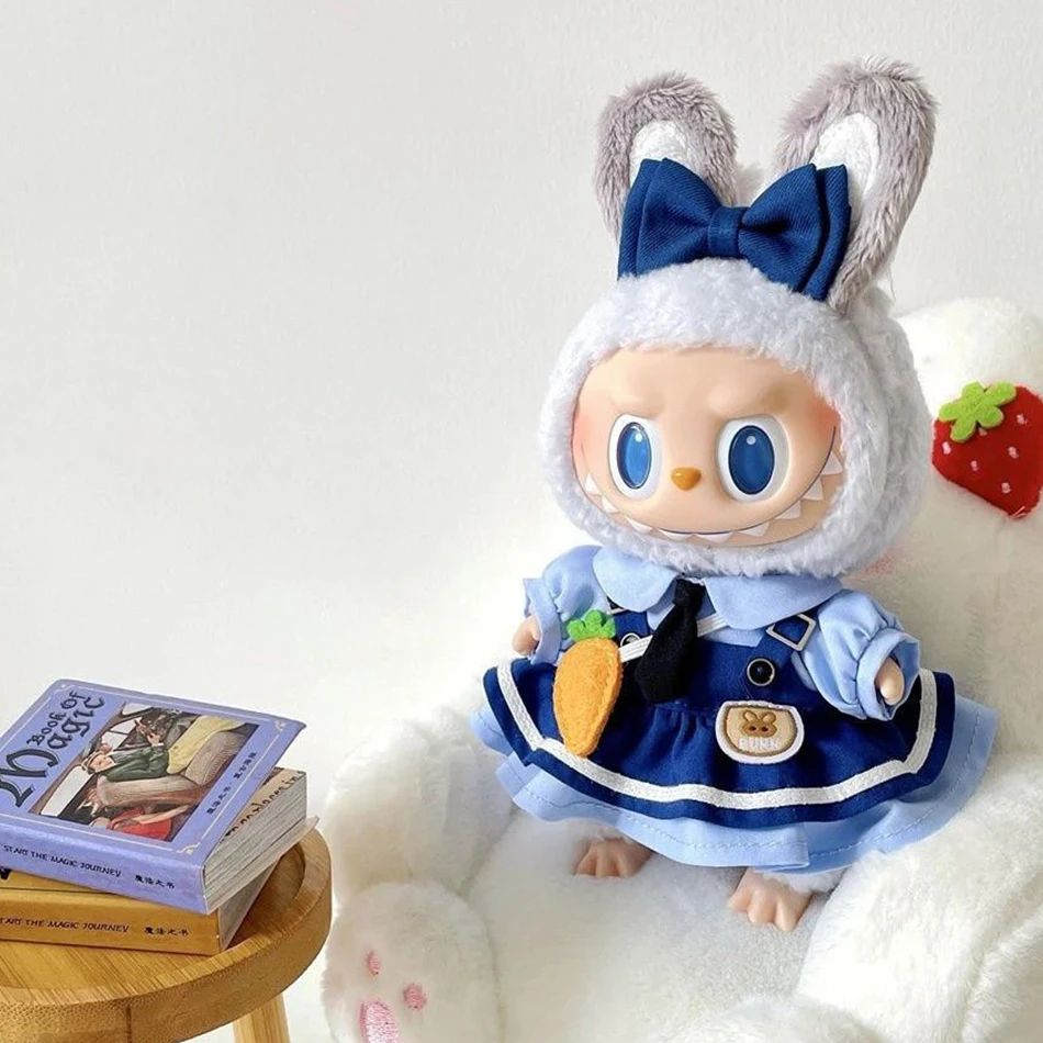 15-17 cm Für Labubu Puppe Nick Wilde Judy Hopps Polizist Tier Cosplay Puppen Kleidung Zubehör Outfit Kleidung geschenk – Detail 18