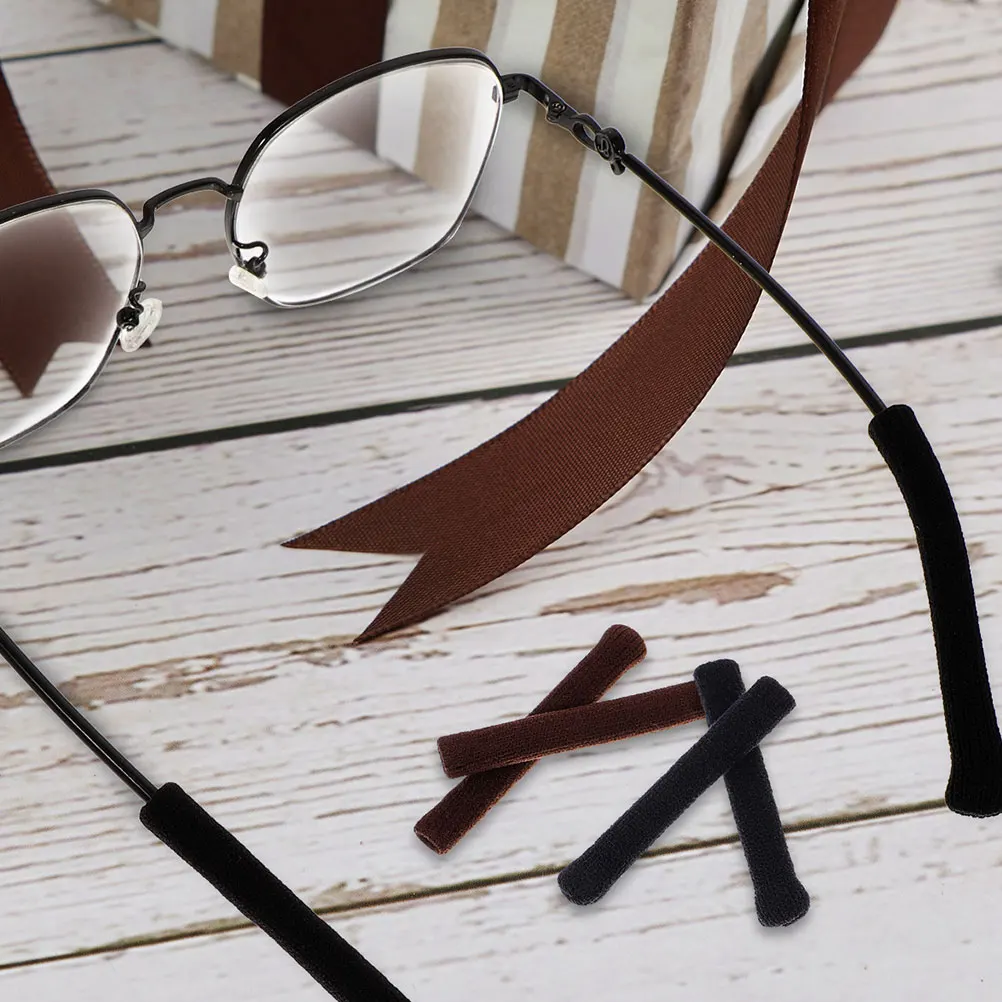 

Anti-Slip Eyeglass Arm Covers Soft Silicone Temple Tips For Glasses Ear Grips Small Cushions Eyewear Accessories