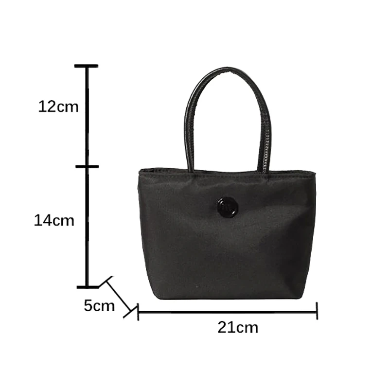 Bolsa casual de grande capacidade minimalista, bolsa elegante, fofa, nova