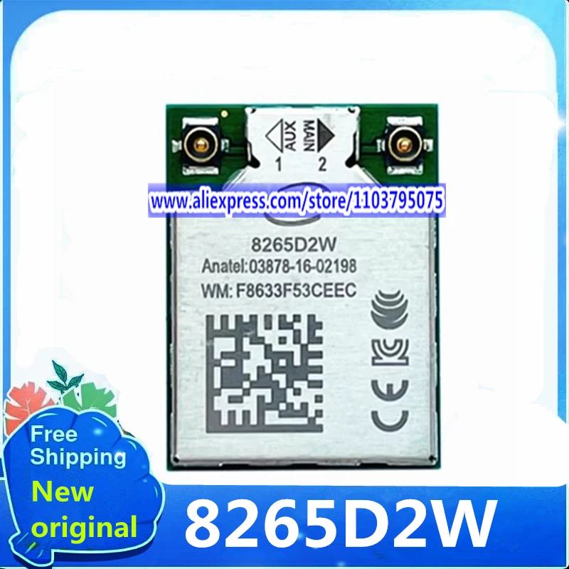 original genuine AX210D2W AX201D2W AX200D2W 9560D2W 8265D2W WIFI6E Wireless Module 5.3 Bluetooth
