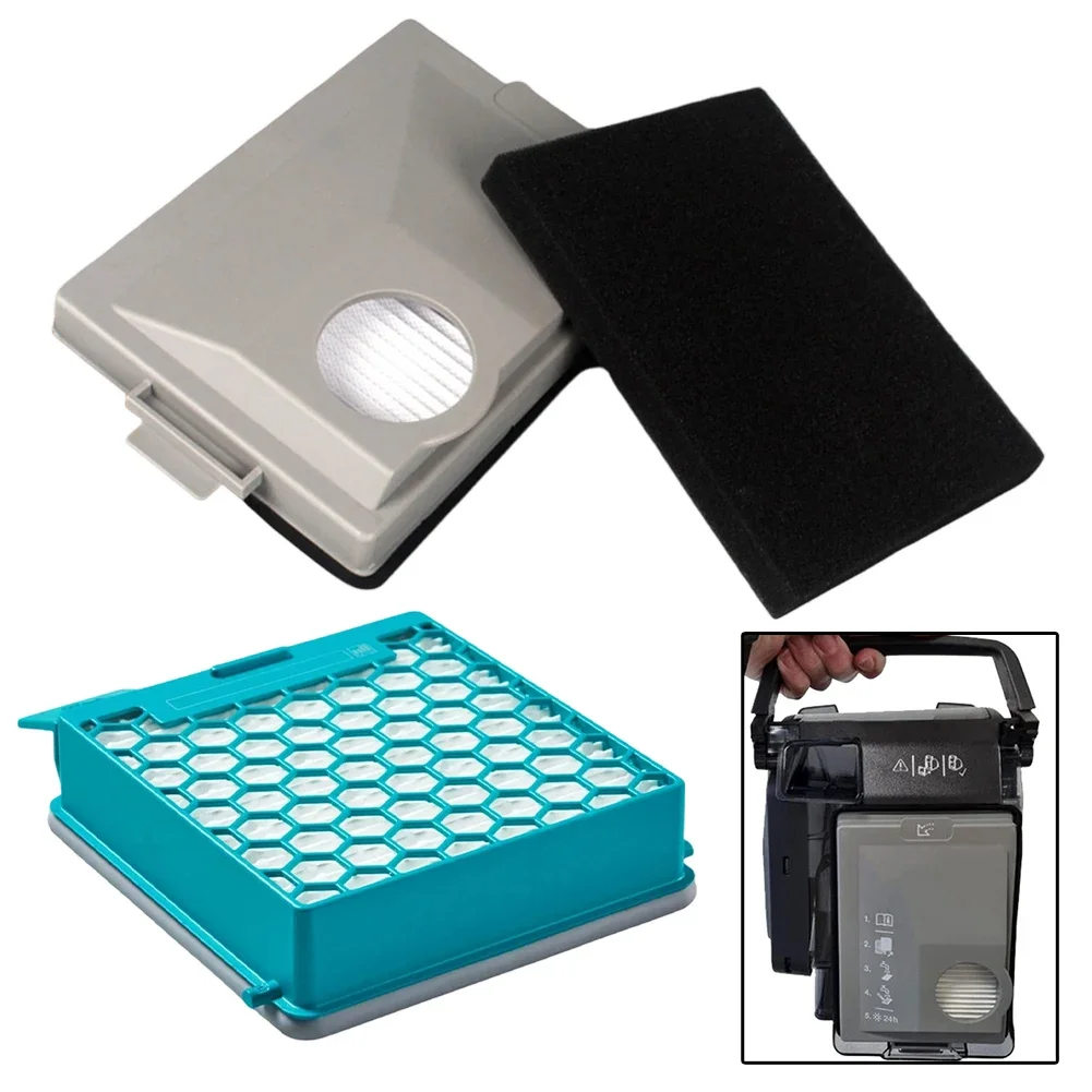 

Сменный угольный фильтр для Miele Blizzard CX1 Boost CX1 - комплект из 2 HEPA-фильтров с номерами деталей 11639240 SF-HY 60