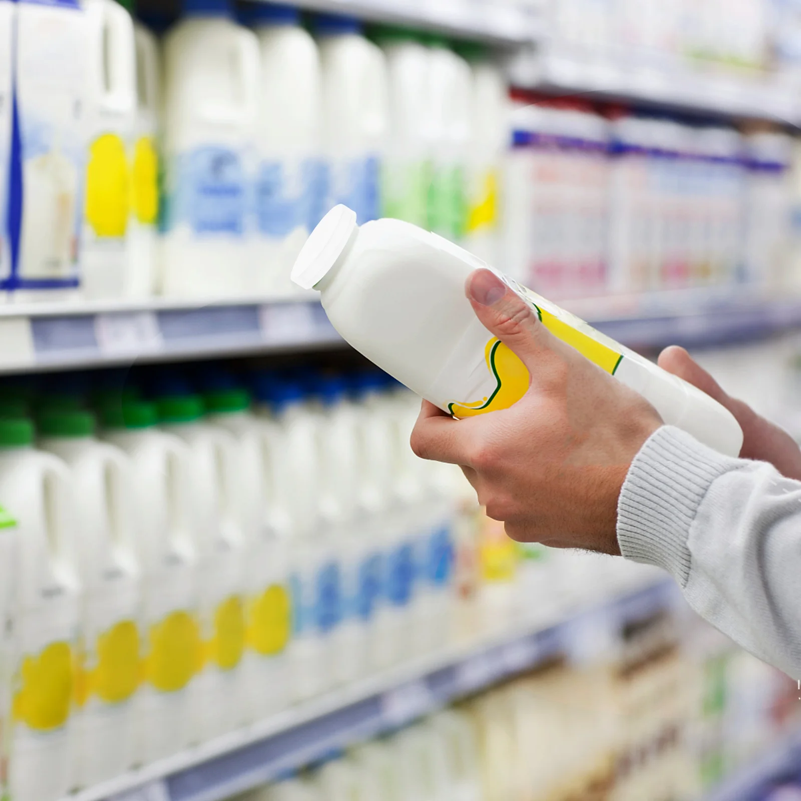 

50Pcs Leak Proof Reusable Bottle Caps Replacement Lids 53mm Diameter Glass Jar Sealing Covers Milk Juice Pudding Jar