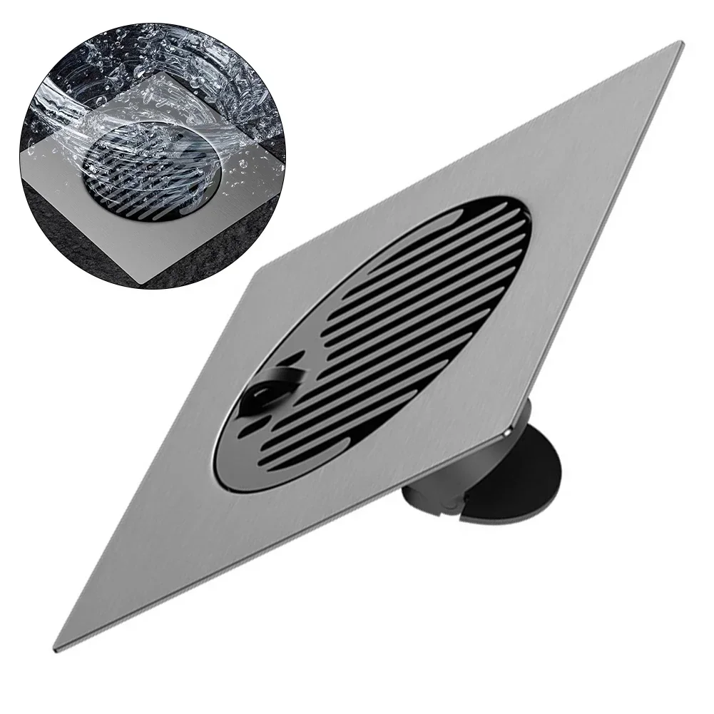 Stainless Steel Floor Drains Shower Anti ODor Drainer Bathtub Ground Leakage Hair Catcher Kitchen Bathroom Toilets Accessories