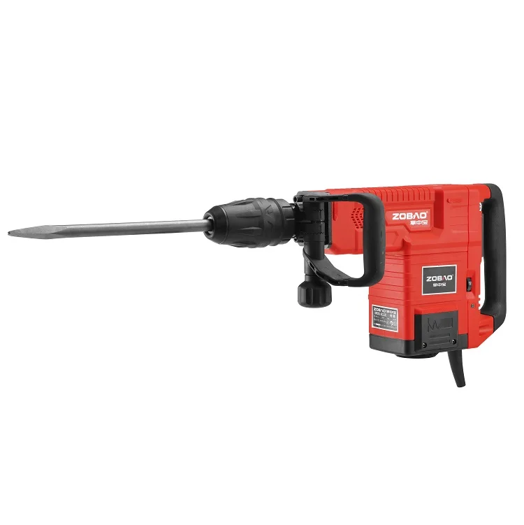 High Quality Heavy Duty Power Tools Red Electric Drill Corded Demolition Hammer Hammer Breaker