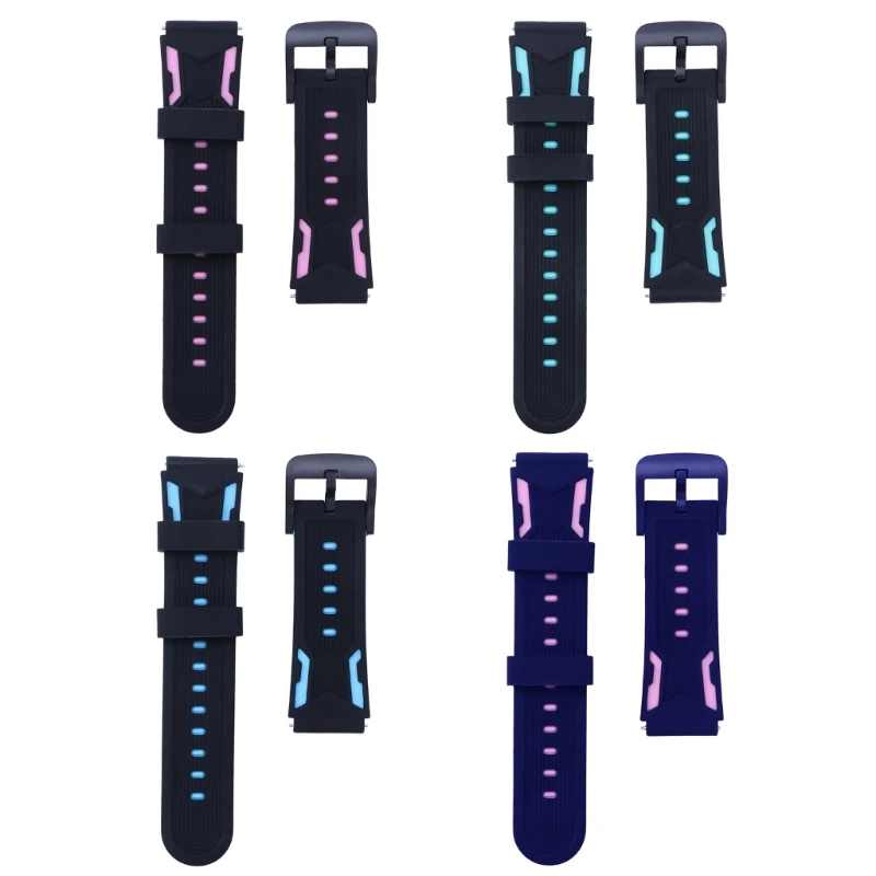 Breathable Silicone Wriststrap Belt 16mm 6th Gen Kids Phone Watch Watch Straps