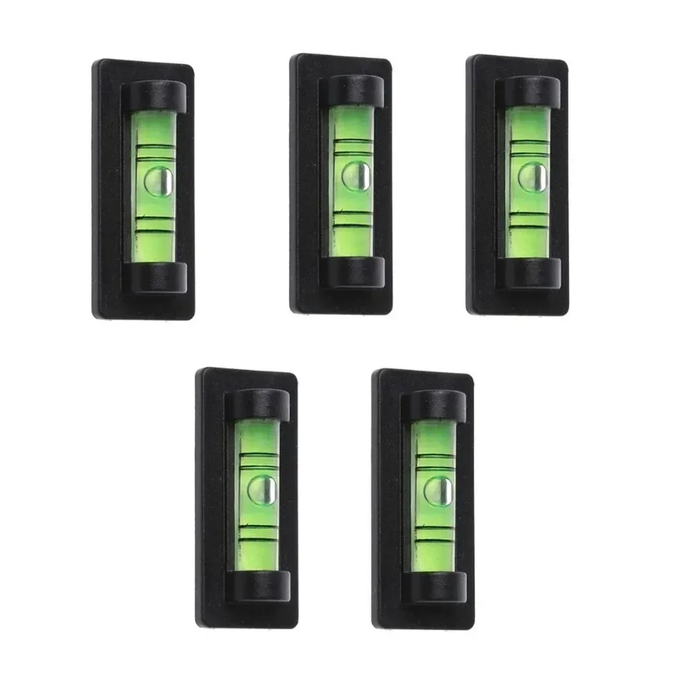 Indicatore di livello del liquido da 2/5 pezzi Mini livella a bolla magnetica livella a bolla livellatrice orizzontale strumento di misurazione del livello delle vesciche