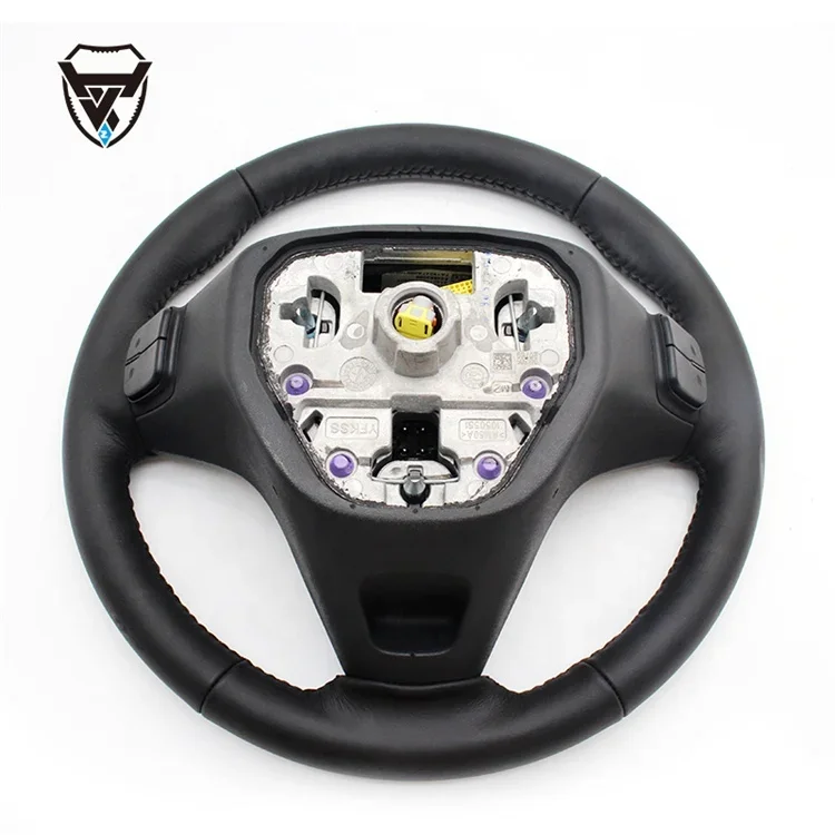 China Real cowhide material wholesale classic car auto parts Steering Wheels for Chevrolet Malibu xl 84282860