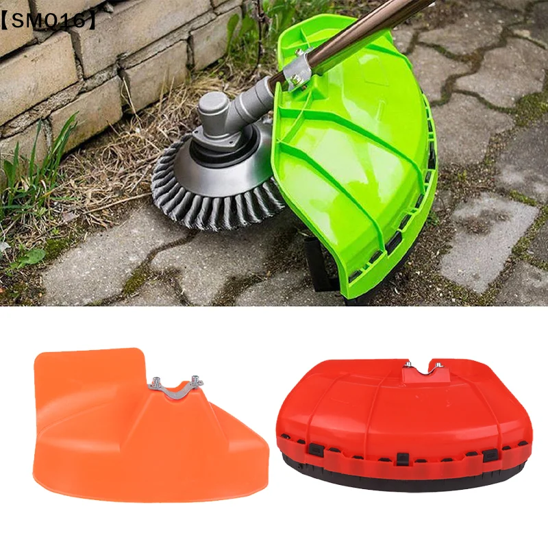 1PC Mower Grass Guard Tools Universal Brush Cutter Shield Mower Protection Baffle Petrol Brush Cutter Grass Accessories【SMQ】