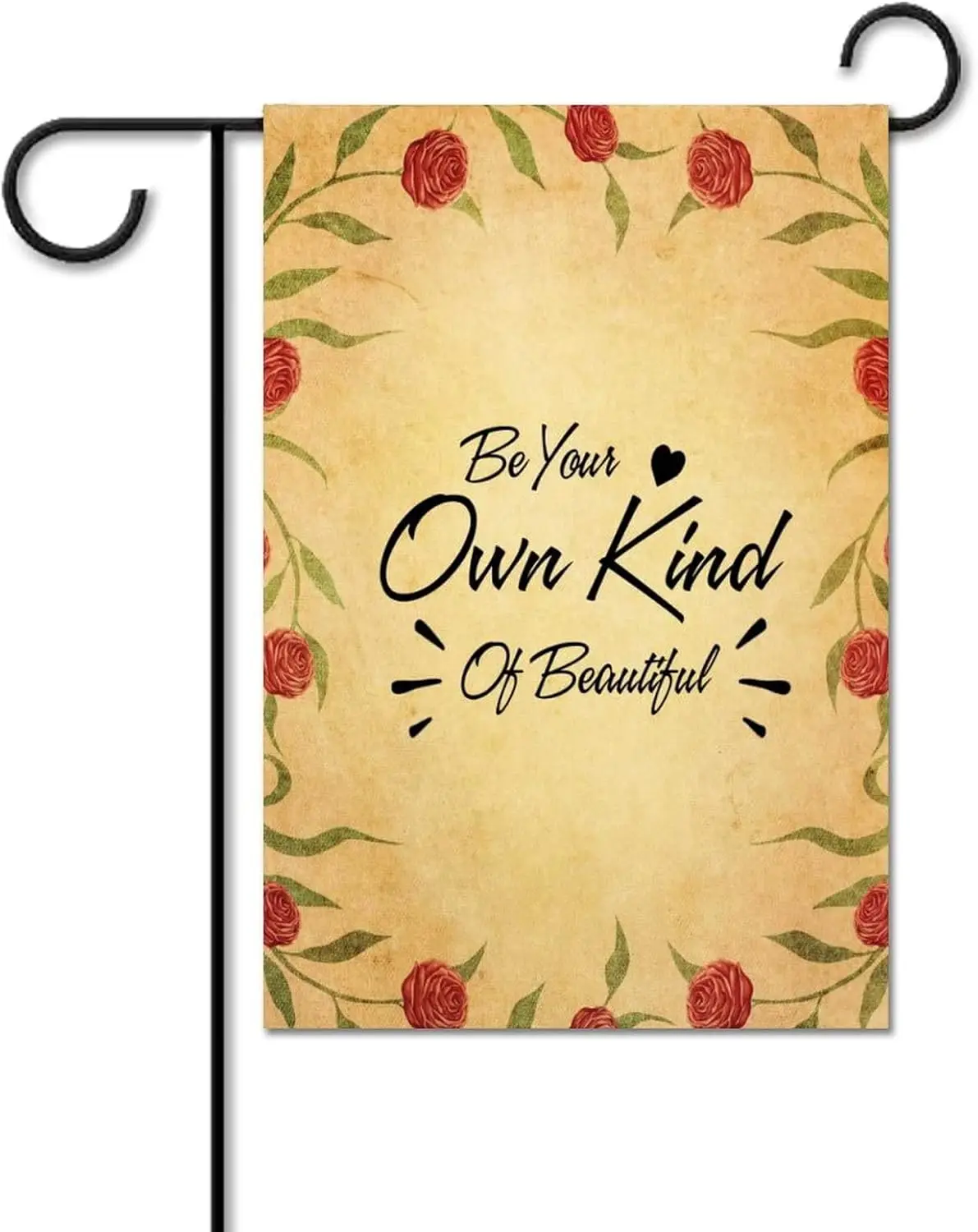 Seasonal Garden Flags, Double-side Festival Yard Flag Be Your Own Kind Of Beautiful Garden Flags Banner Rustic Welcome House uui