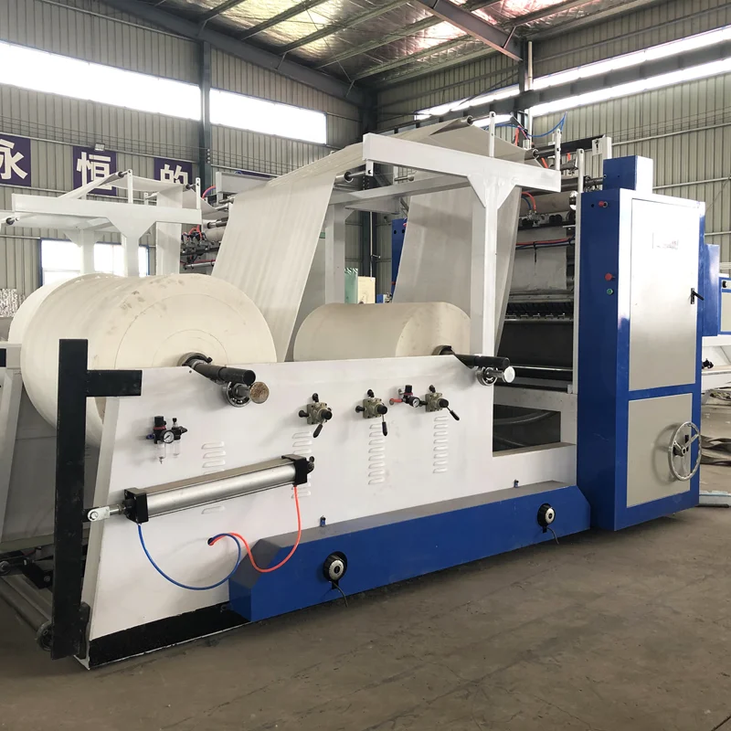 Facial Machines Automated Small Scale Tissue Kitchen Toilet Sanitary Paper Making Machine for Making Toilet Paper Napkins