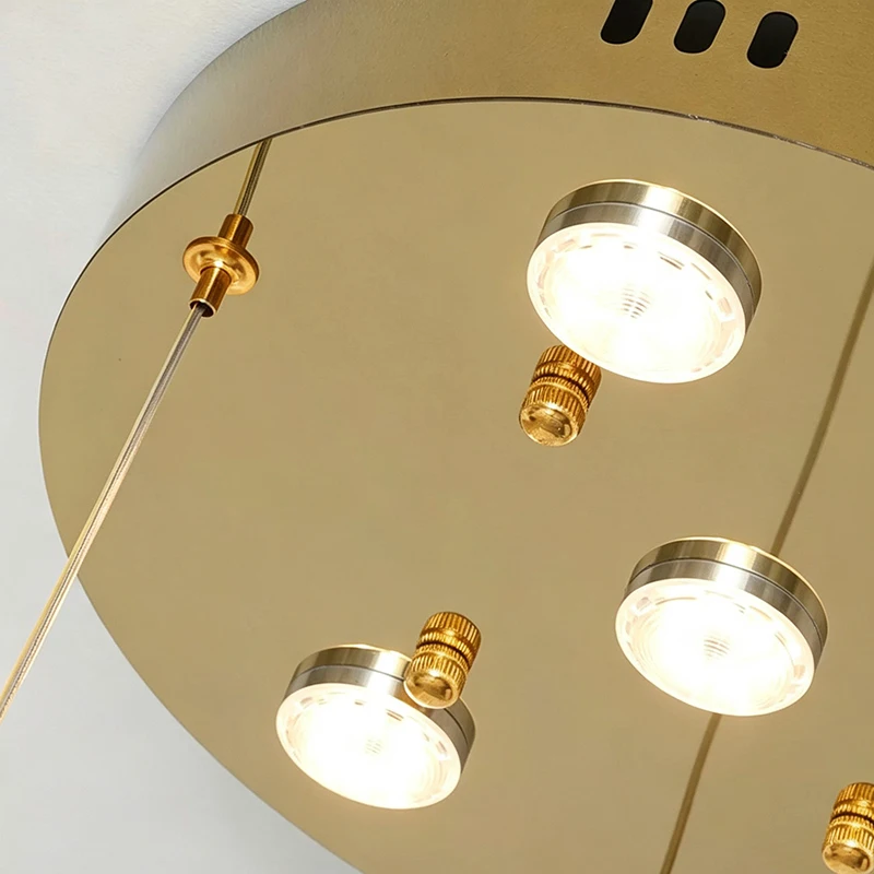 home decorationPendant lights, luxury crystal living room chandelier, dining room Pendant lamp, ceiling light, indoor lighting