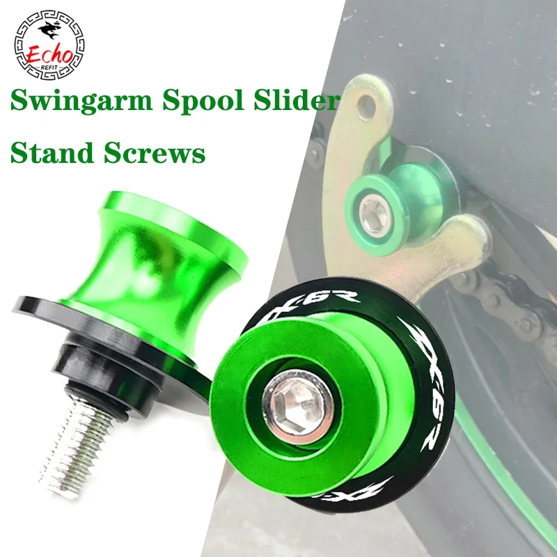 

Motorcycle Accessories 8MM Bolts Swingarm Spools Slider Stand Screws Fit For Kawasaki zx-6r zx6r zx636 2015-2018 2021 2022 2023
