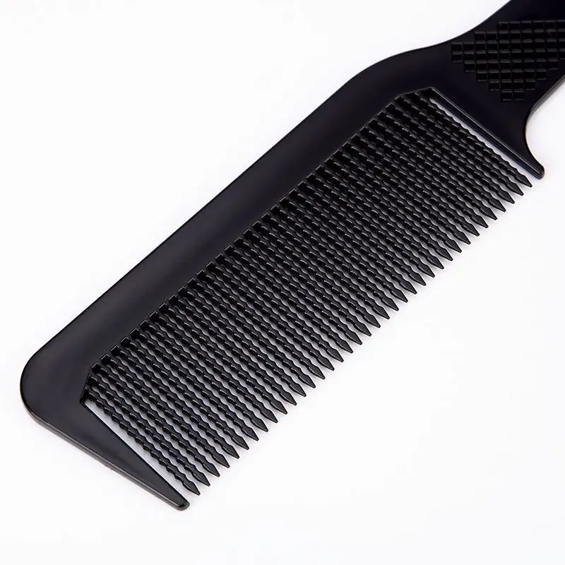 Children Girls White Black Professional Comb Anti-static Wide Tooth Baby Boys Hair Brush Salon Barber Hair Clipper Accessories