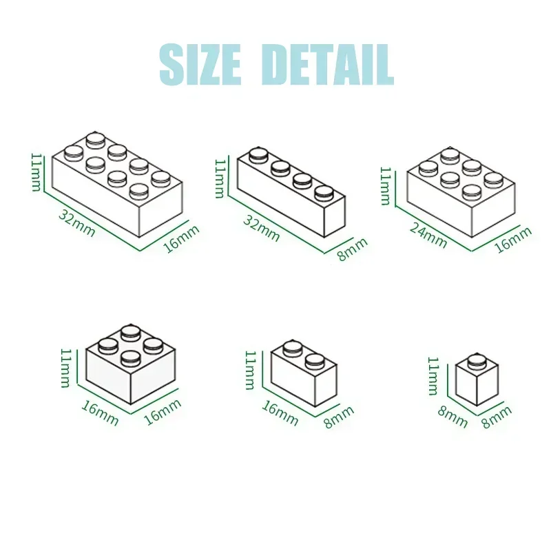 110PCS High-Tech Assemble Particle 2561 Gun Brick Building Blocks Kit Replaceable Part Toy For Children