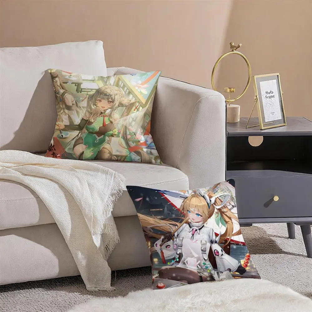 Futuristic Dynamic Game C-Cross Core Cushion Cover Sofa Home Living Room Car Decor Washable Decorative Square Pillowcase