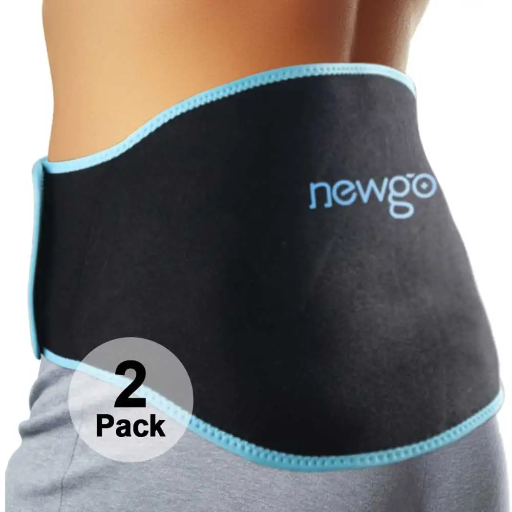 Reusable Back Ice Pack Wrap For Injuries Hot Cold Therapy Gel Cold Pack Belt Lower Back Ice Wrap For Lower Lumbar Pain Relief