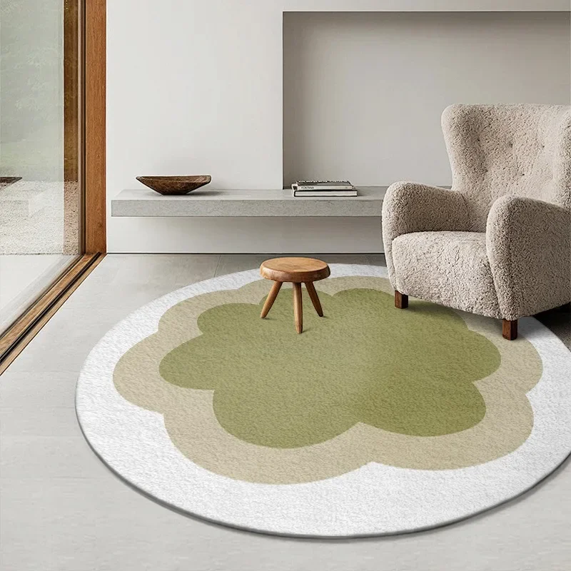 Round Rug – Cartoon Circle Carpet for Living Room, Bedside or Kids’ Play Area