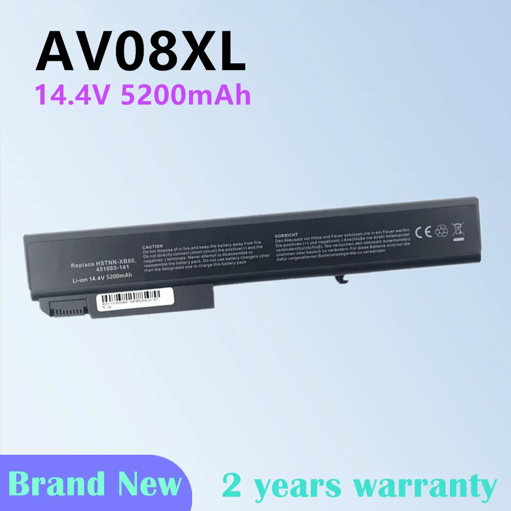 14.4V Laptop Battery AV08XL BS554AA KU533AA For HpForEliteBook 8530p 8540p 8730p 8740w 8530w 8540w 8730w ForProBook 6545b