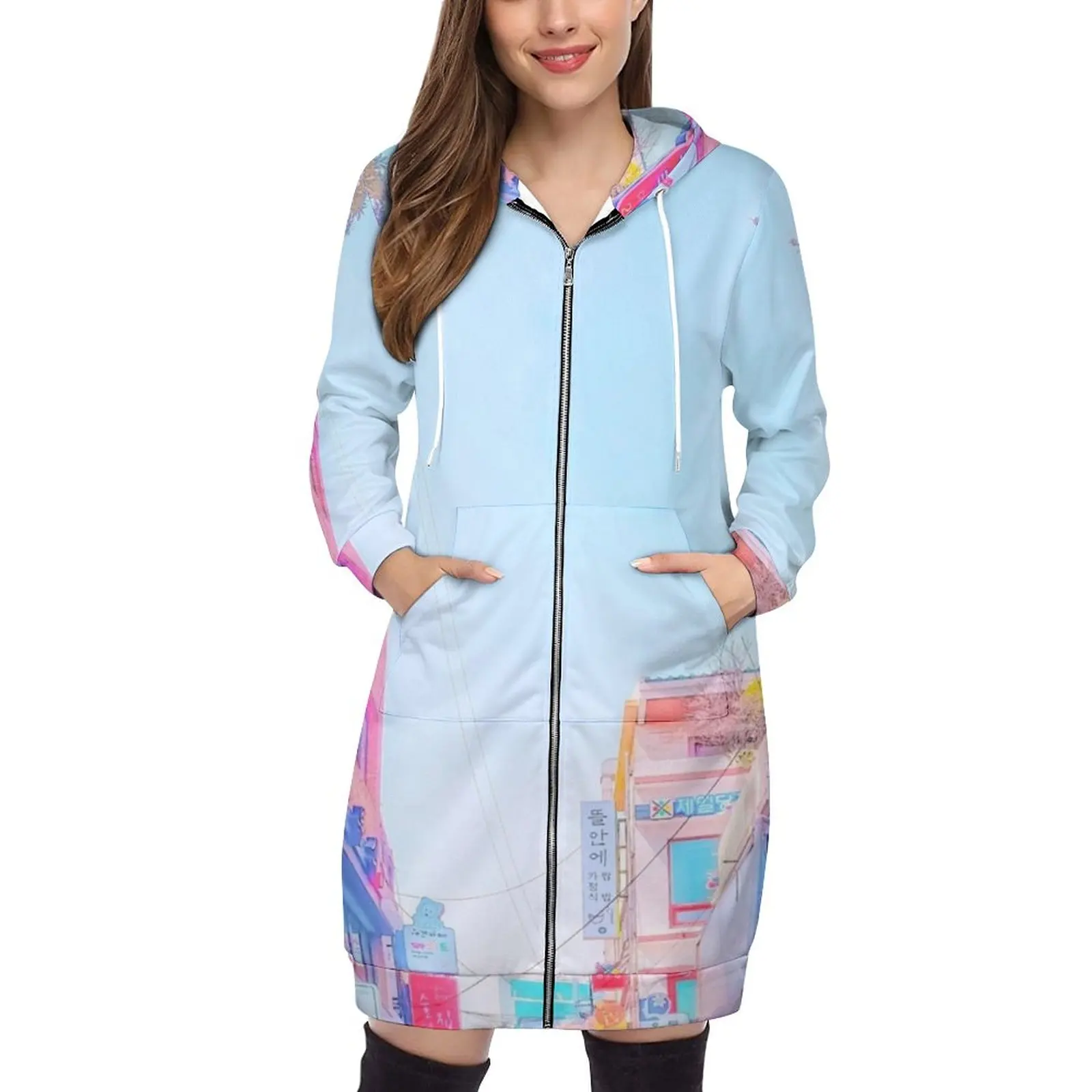 

Аниме Сеул (мягкая версия) модные женские толстовки Новые повседневные толстовки с капюшоном толстовки Свитшот Топы аниме в эстетике