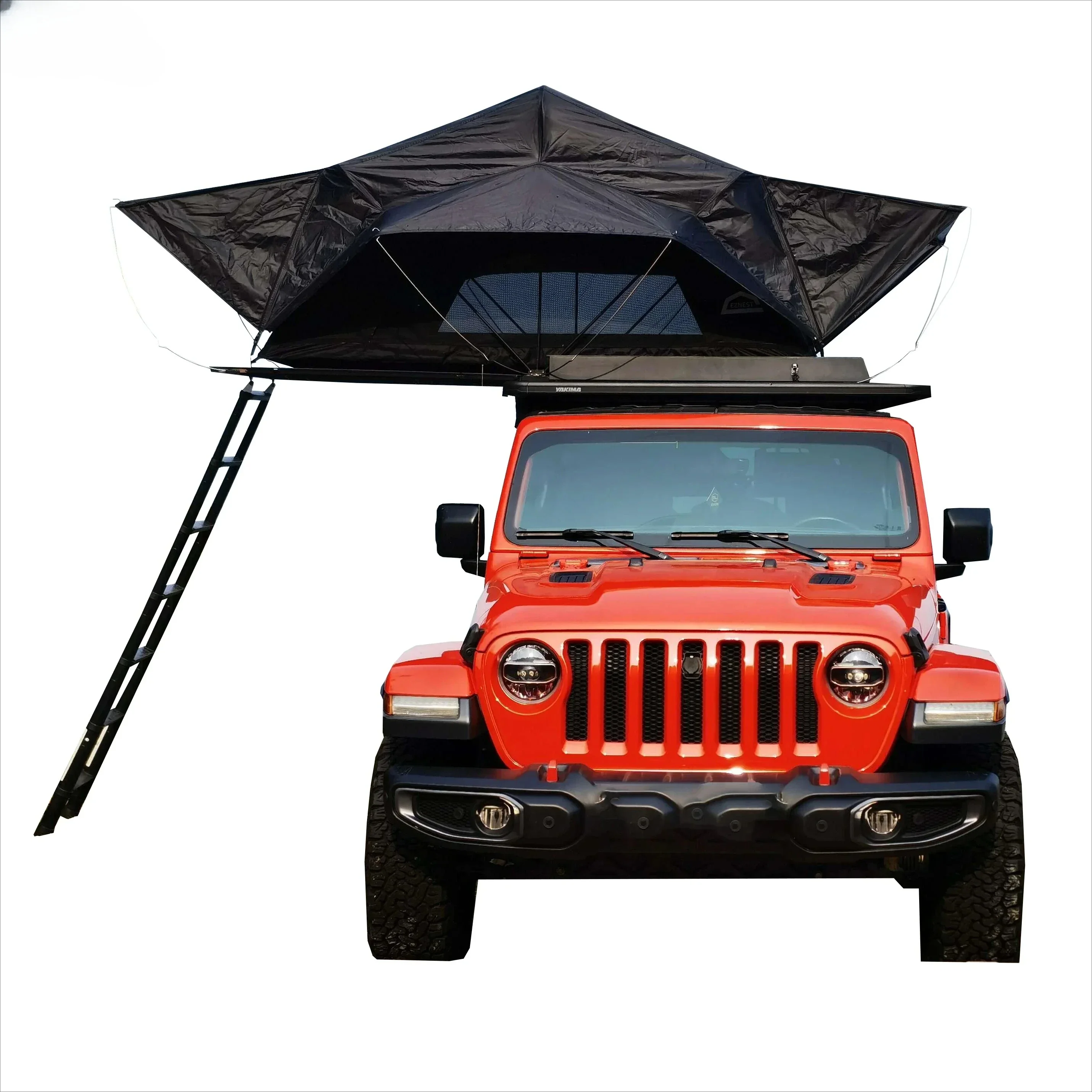EZNEST  light weight  roof tent anti condensation breathable aluminum alloy hard shell self driving tour 4x4 roof tent