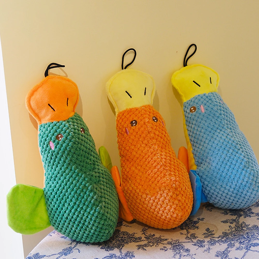 Interactive Squeaky Plush Dog Toy - Dog Plush Ducks Toy Squeaky Chewing