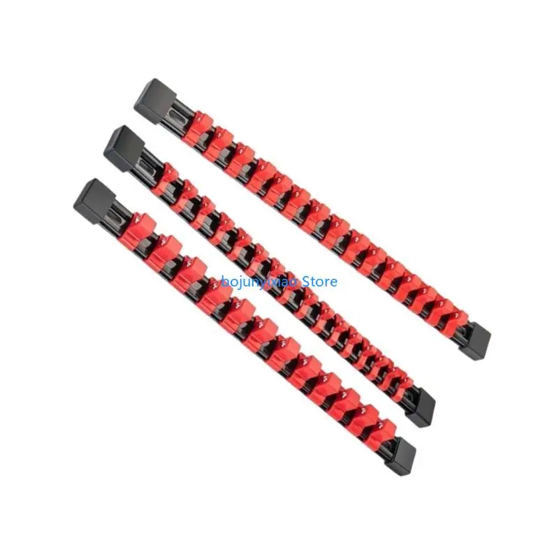 900B 3PCS Set Socket Storage Rack Socket Socket Holder for 1/4 3/8