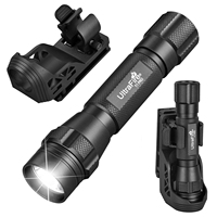 UltraFire T1 Pro Police Tactical Flashlight 1200 Lumen High Power LED Portable Rechargeable Military Emergency Lamp with Holster
