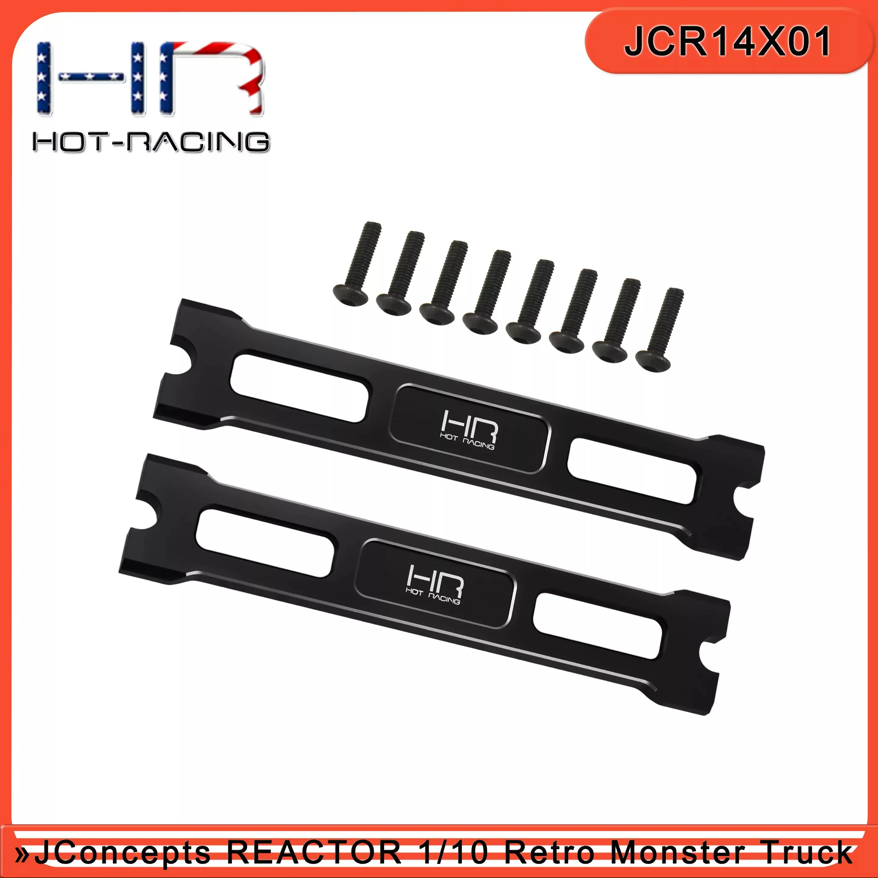 Hot Racing JConceptions Reactor aluminum alloy crossbeam seat half car