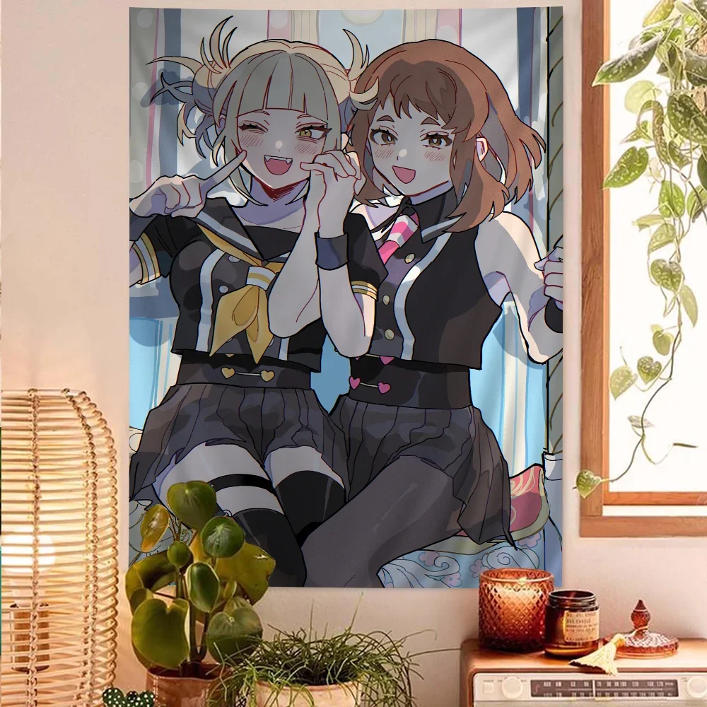 

Himiko Toga anime Hanging Bohemian Tapestry Cheap Hippie Wall Hanging Bohemian Wall Tapestries Mandala Wall Hanging Home Decor