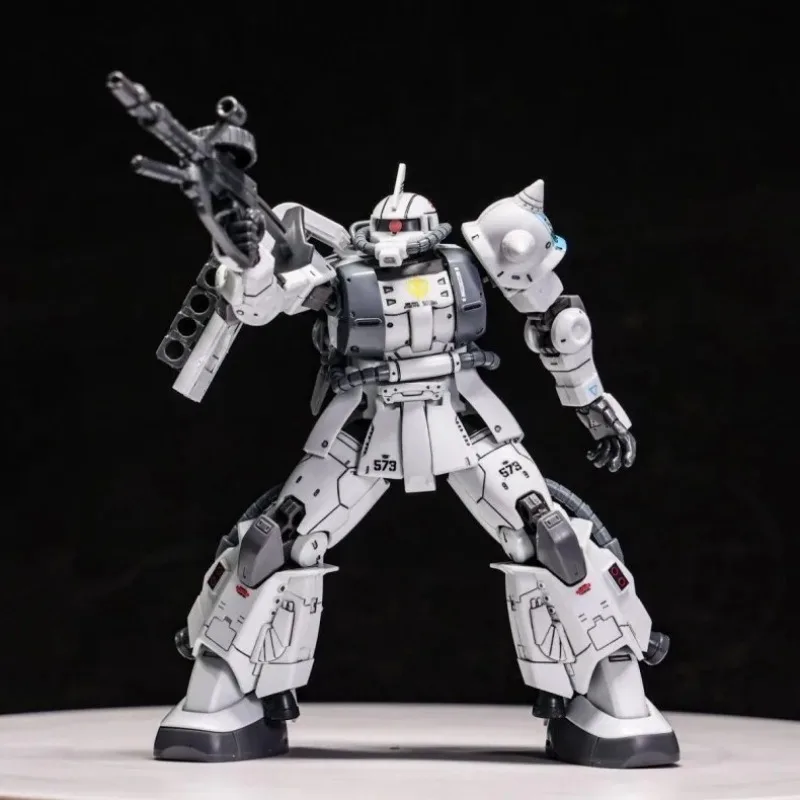 

Коллекционная модель Gundam GTO Zaku II White Wolf Matsunaga 1/144 HG, подвижная аниме-фигурка меха, конструктор, игрушка для мальчика, подарок