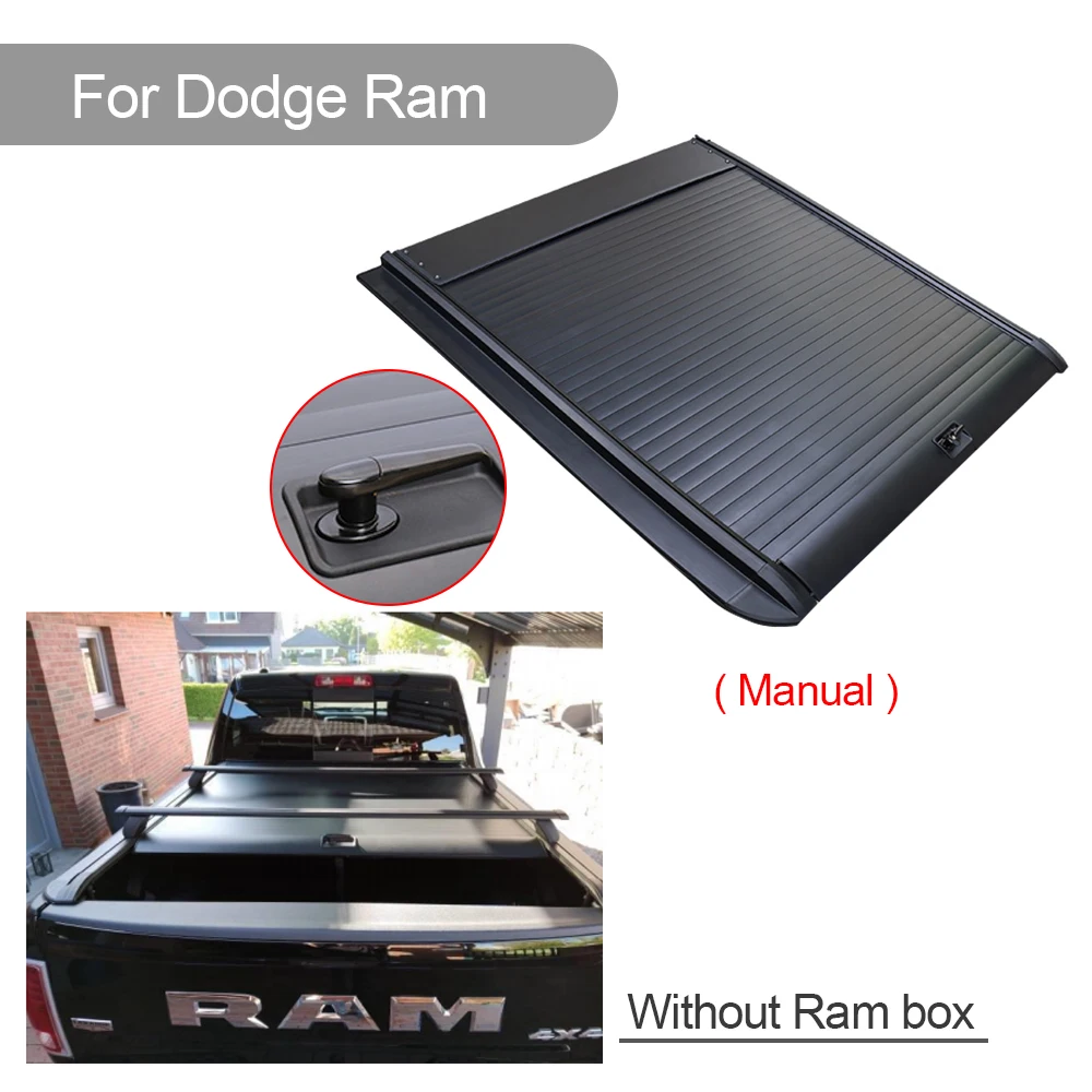 

For Dodge RAM 1500 Mazda BT-50 Pickup Tonneau Cover Truck Trunk Electric Box Cover Roller Shutter Tail Box Cover Rear Bucket