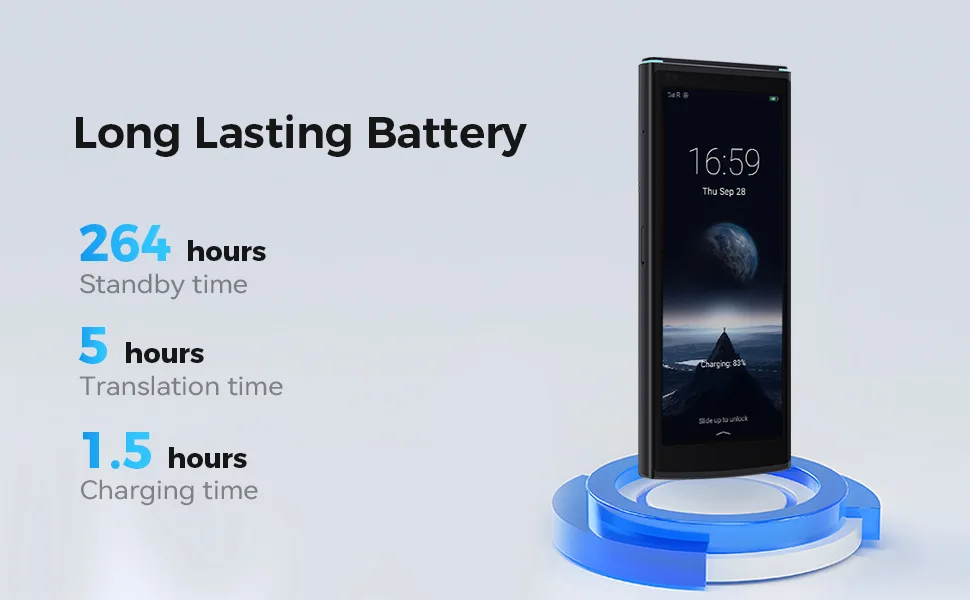 International version of dual-screen translator, intelligent translator