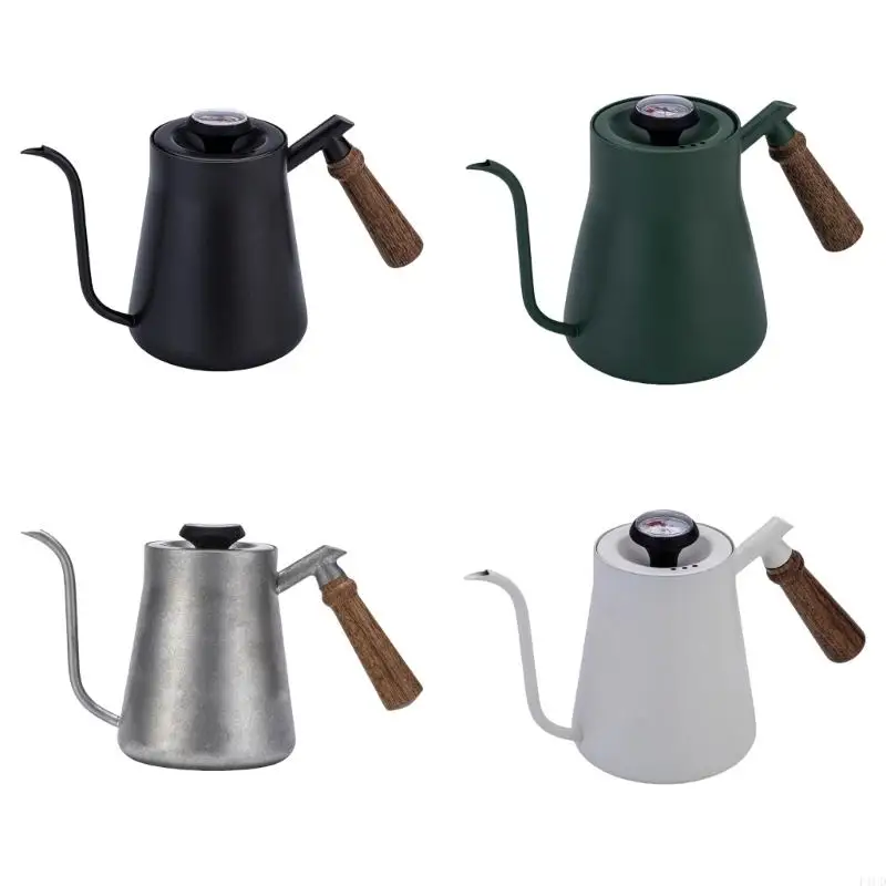 

2025 New 304Stainless Steel Coffee Pouring Pots 850ML Coffee Kettles Water Pitcher Water Pots Suitable for Office and Home Use