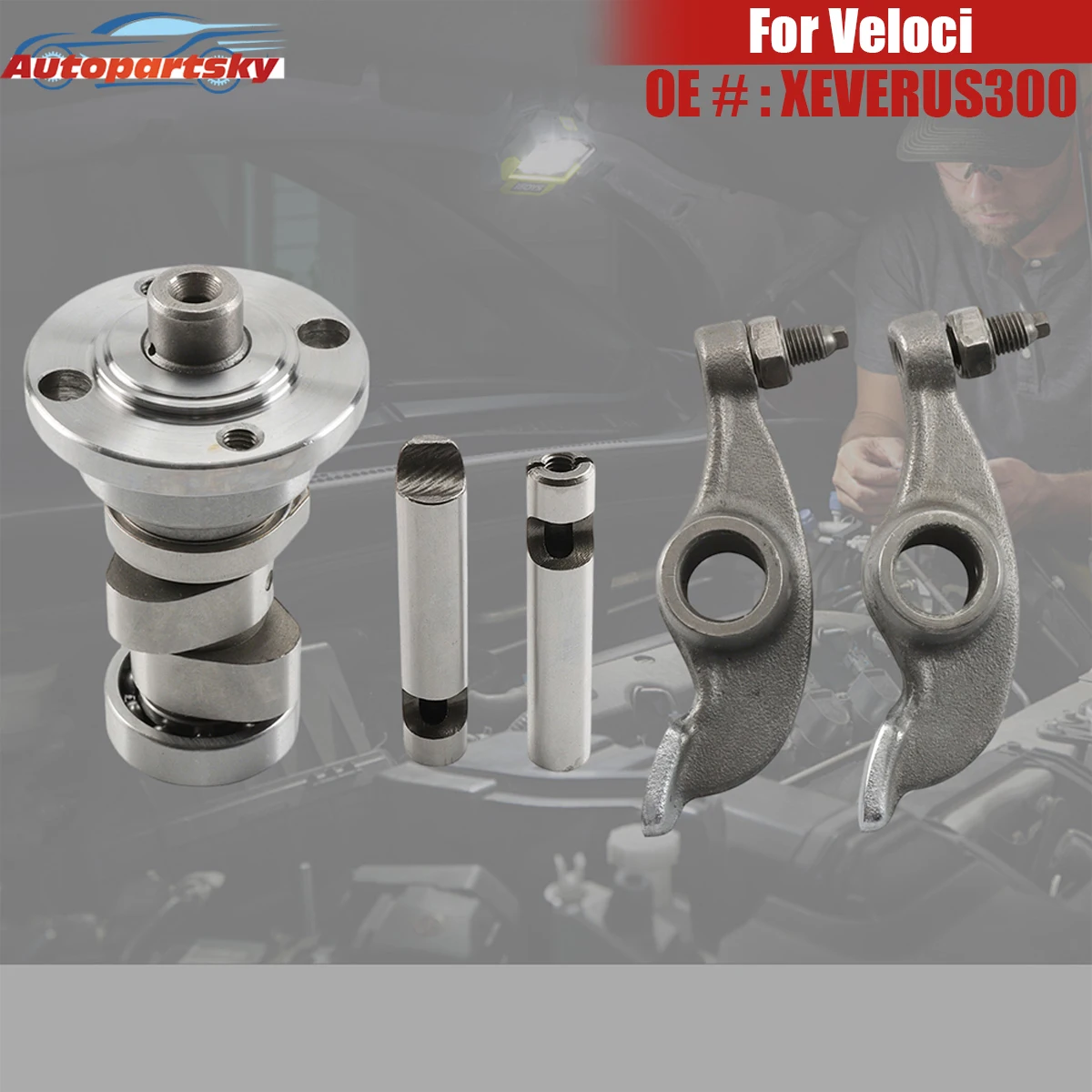 Kit de árbol de levas y balancines para motocicleta XEVERUS300 para Veloci Xeverus Pro XR3 300 RR Nuevo