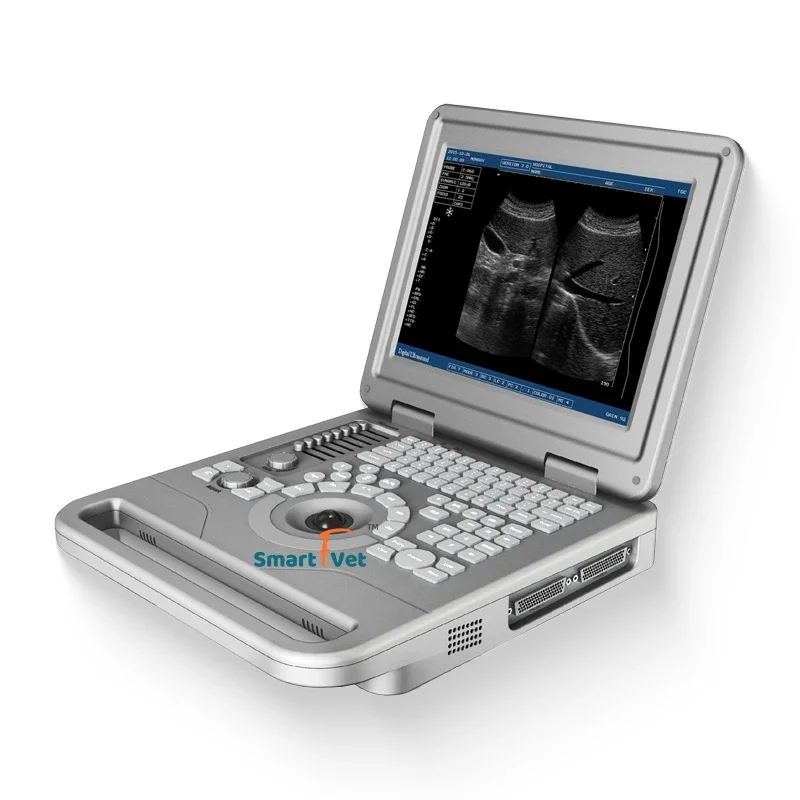 Smart F Vet Veterinary Portable Ultrasound Machine Animal cat dog ultrasound Notebook B/W Ultrasound Scanner