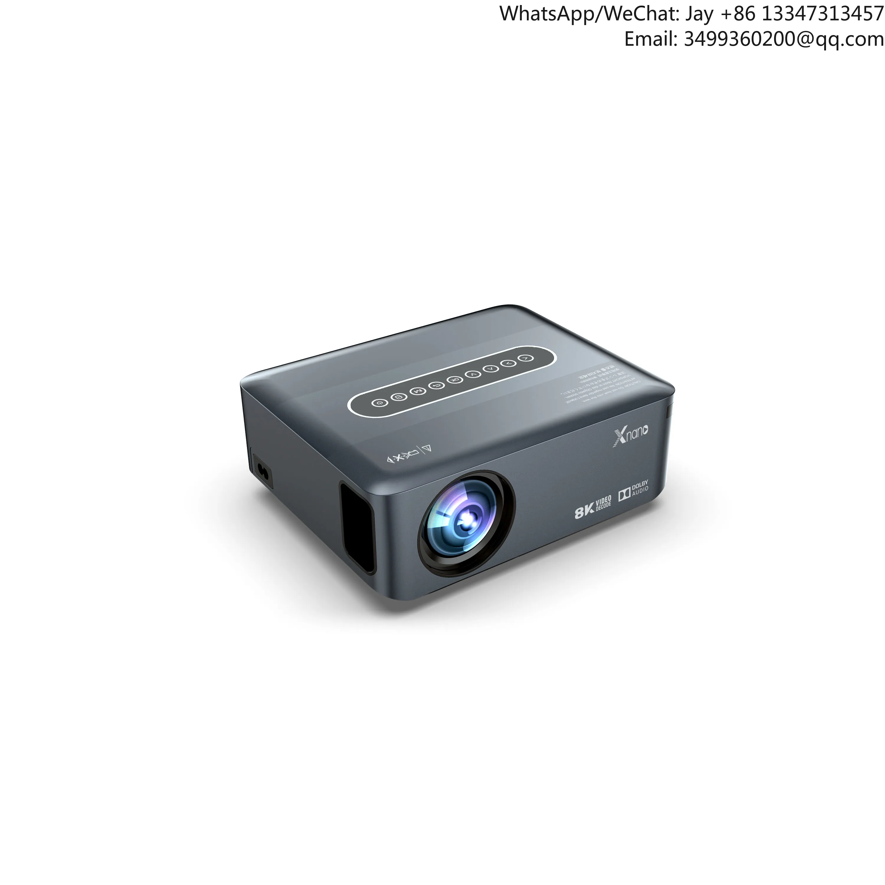 

New Smart Projector X1 4K Quad Core Android 9 5G WIFI LED 8K Video Full HD 1080P Mini Home Theater Projector 4K Projectors