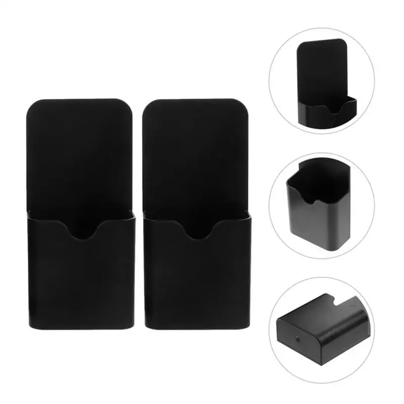 Magnetic Pen Holder Erase Marker Storage Box Pencil Organizer Cup Locker Organizer for Home Office Fridge Refrigerator