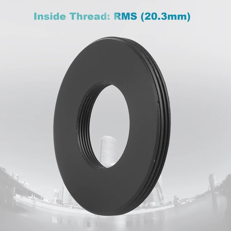 RMS (20Mm) Lens Adapter Suit For RMS Microscopy Society Lens To M42 Mount Inside Thread Rms