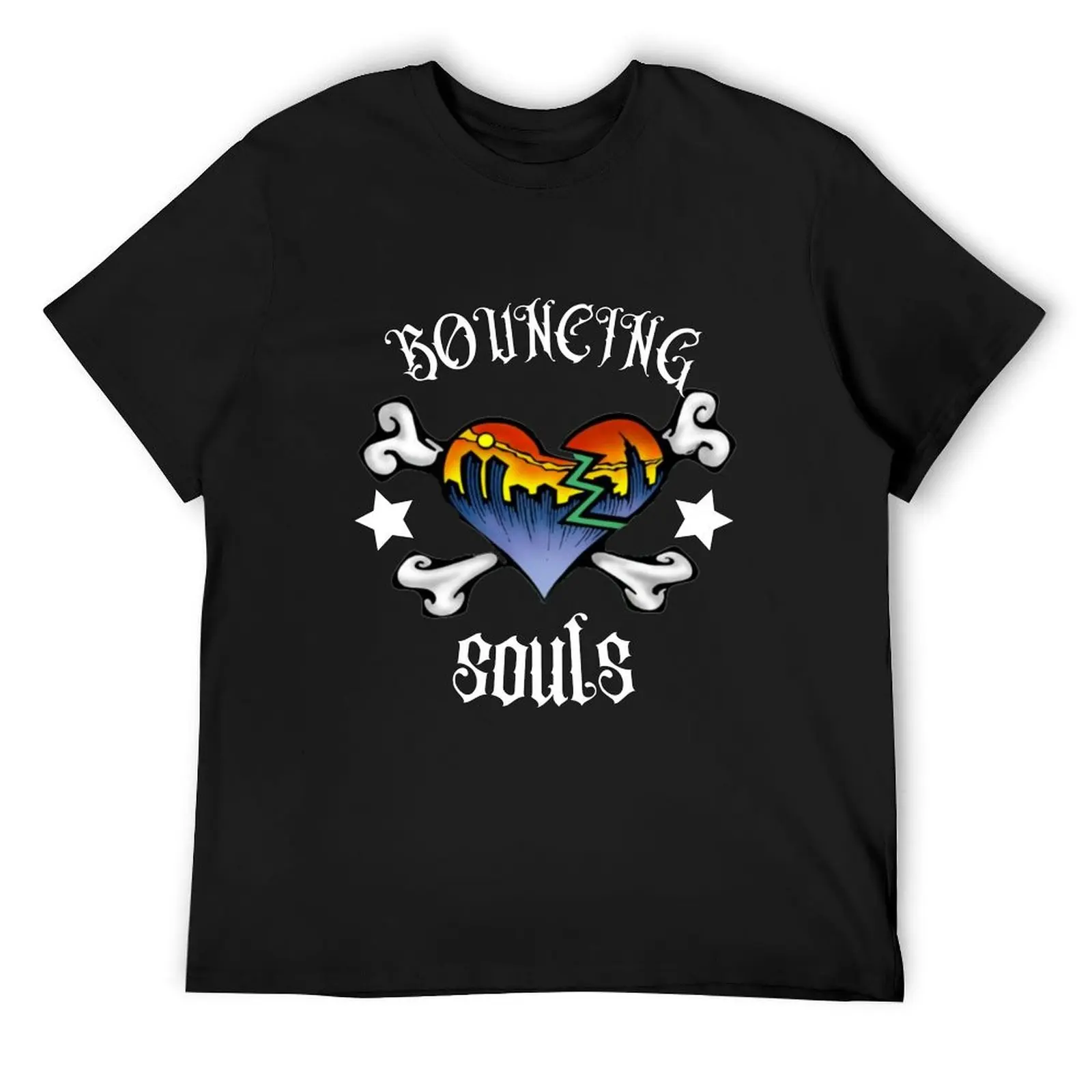 bouncing souls T-Shirt boys animal print tees mens clothing