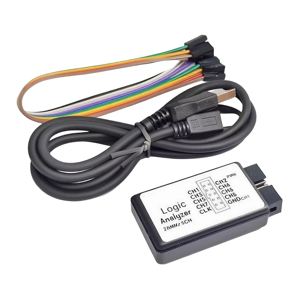 USB Interface 8 Channel For logic Analyzer 24MHz for Digital Electronics Education For circuit Testing and Analysis