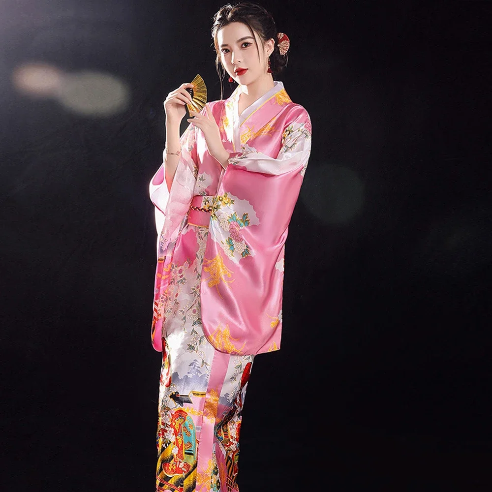 Cosplay traje vestido tamanho grande camisola pijama noite agasalho feminino noiva vestido de noite quimono japonês